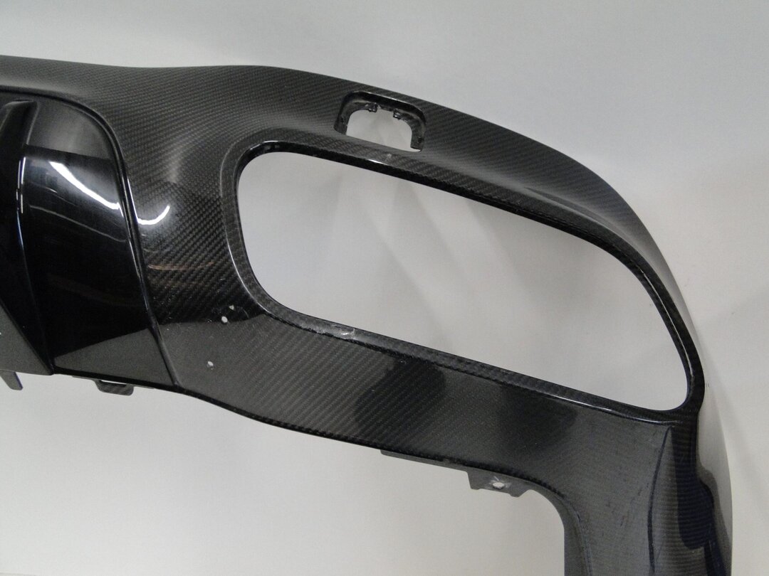 MERCEDES DYFUZOR NAKŁADKA CARBON NA ZDERZAK TYLNY AMG 63 GT 290 X290 - obrazek 7