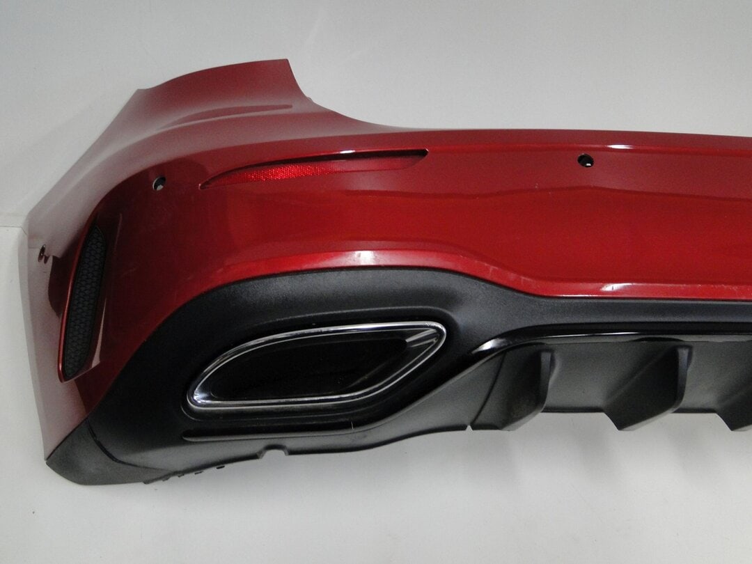MERCEDES ZDERZAK TYLNY AMG PTS 993 CZERWONY A KLASA 177 W177 HATCHBACK LIFT - obrazek 3