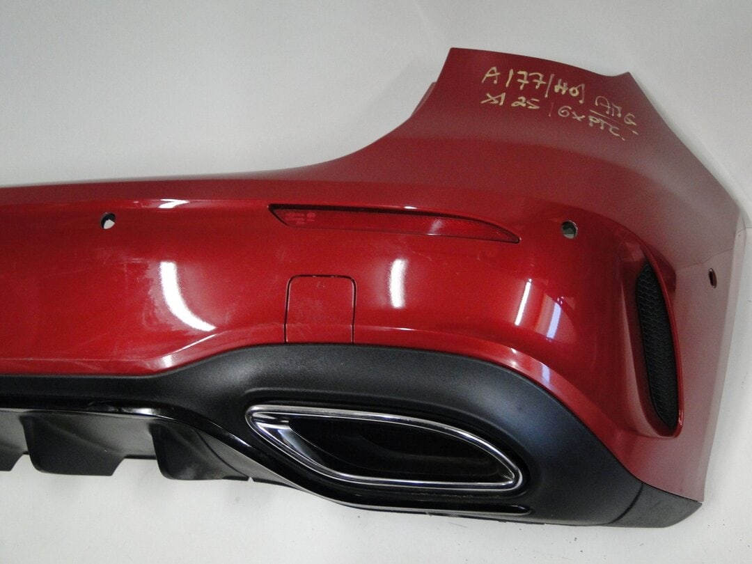 MERCEDES ZDERZAK TYLNY AMG PTS 993 CZERWONY A KLASA 177 W177 HATCHBACK LIFT - obrazek 7