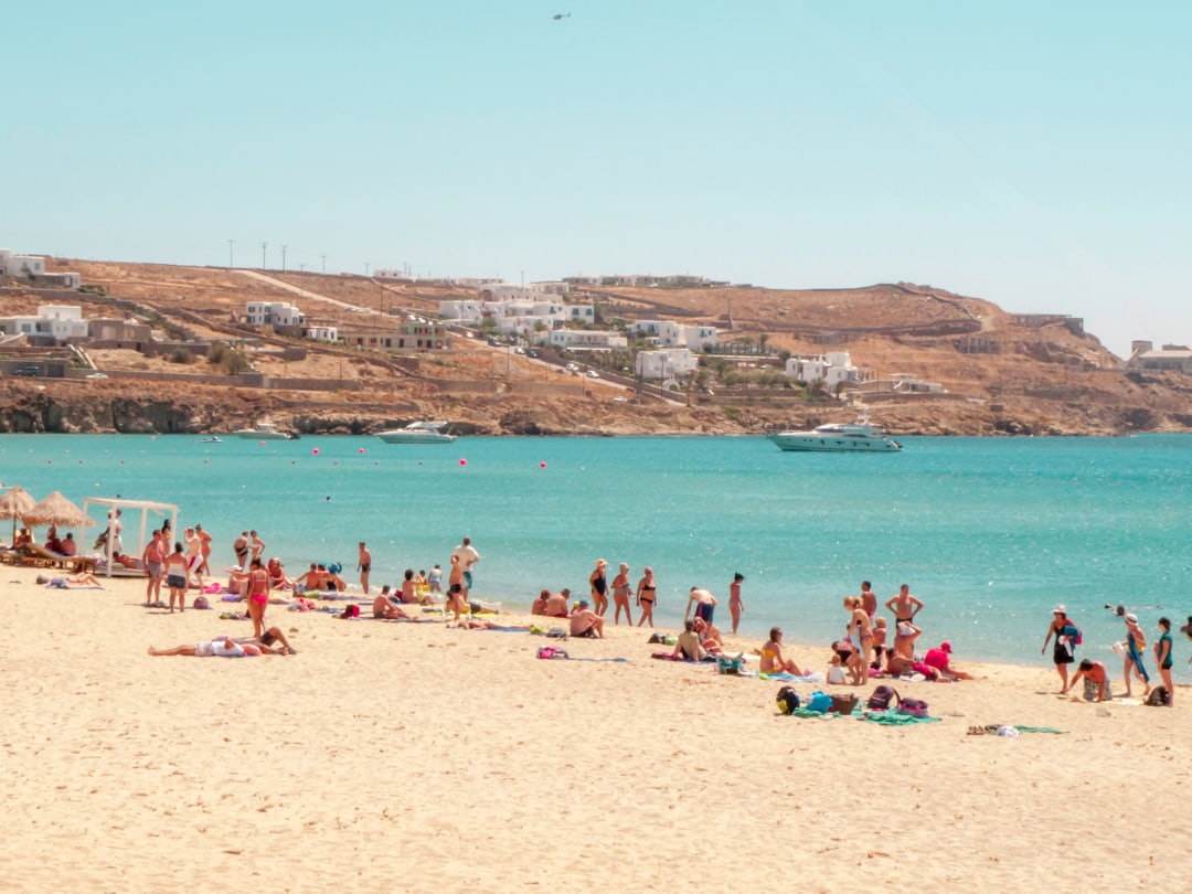 Herrlicher Tag am Kalo Livadi Beach