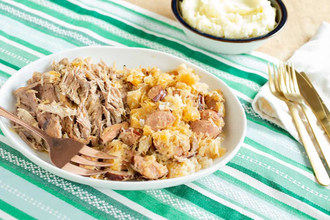 Good Luck Pork and Sauerkraut Good. Food. Stories.