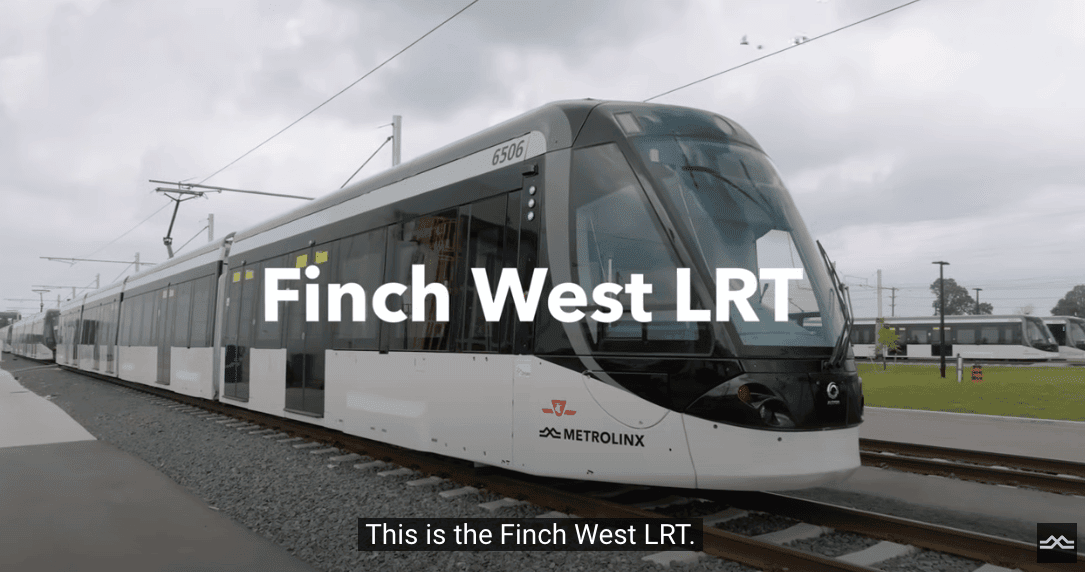 Ontario Completes All Stations and Stops for Finch West LRT – Metrolinx testing continues