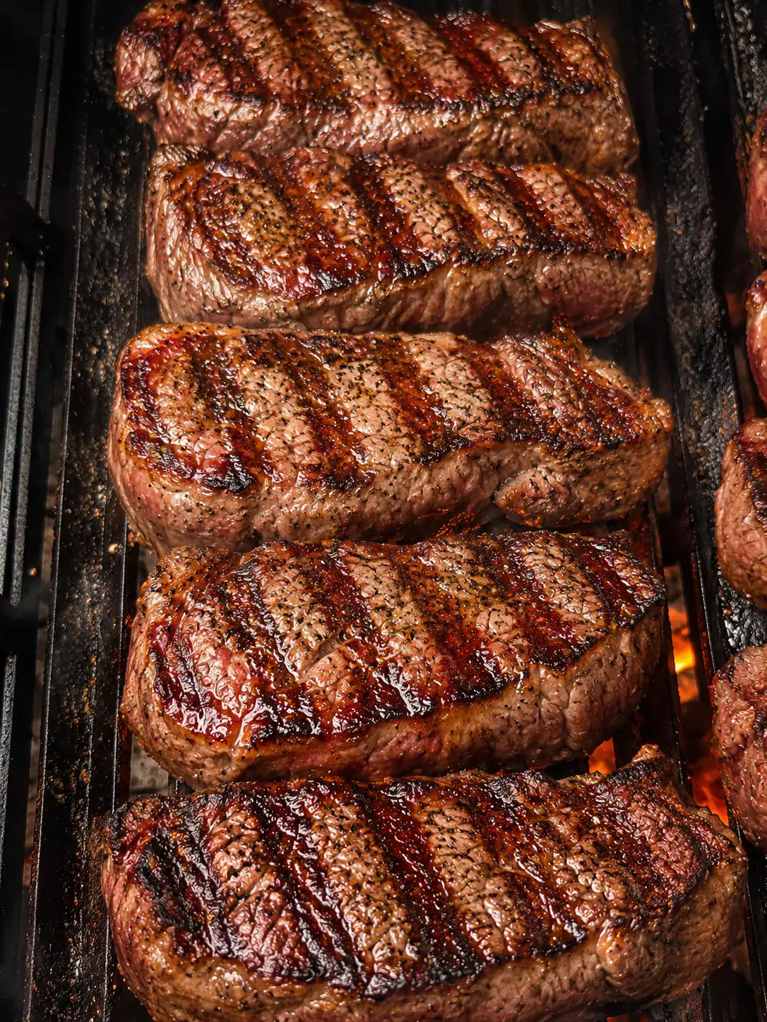 Frische argentinische Rumpsteaks