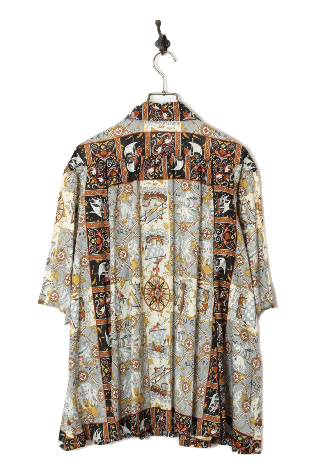 VINTAGE PATTERN PRINTED SHIRT/XL - 画像 (7)