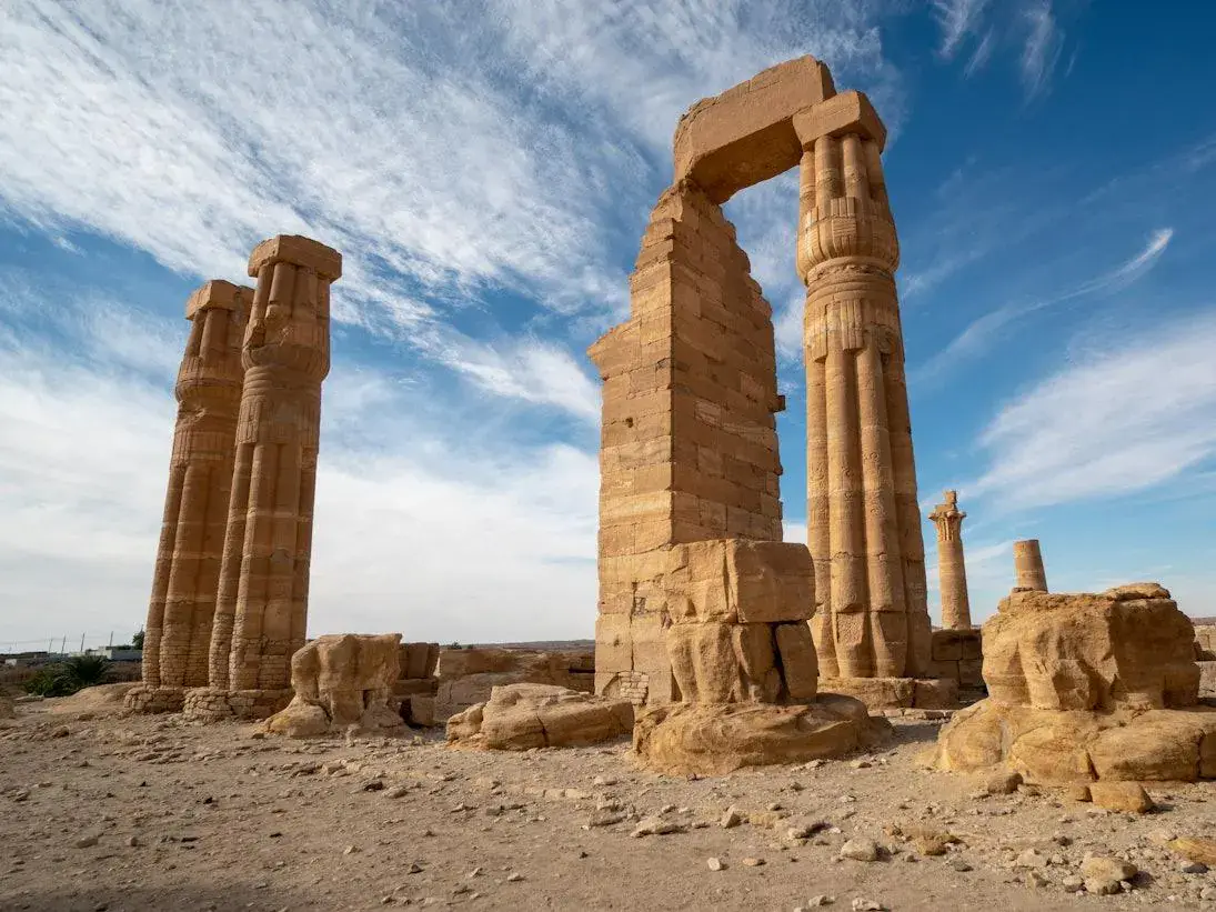 Soleb Temple built during the reign of Amenhotep III in Nubia