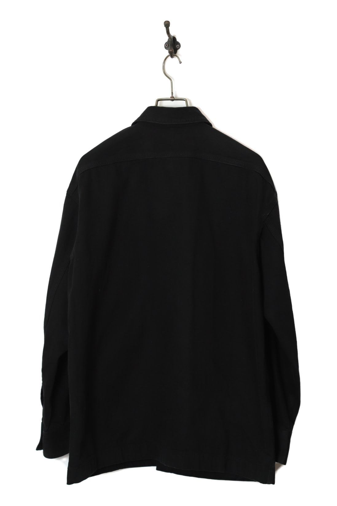 VINTAGE BLACK DENIM JACKET/XL - 画像 (6)