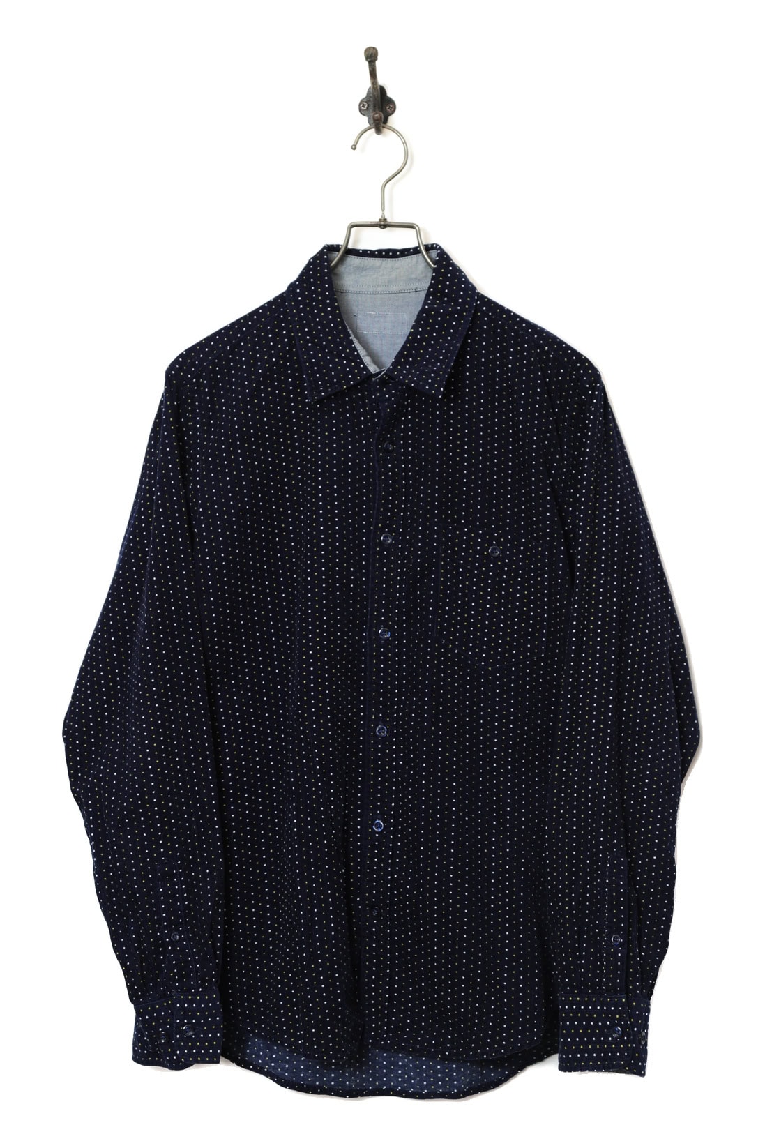 VINTAGE CORDUROY PRINTED SHIRT/M