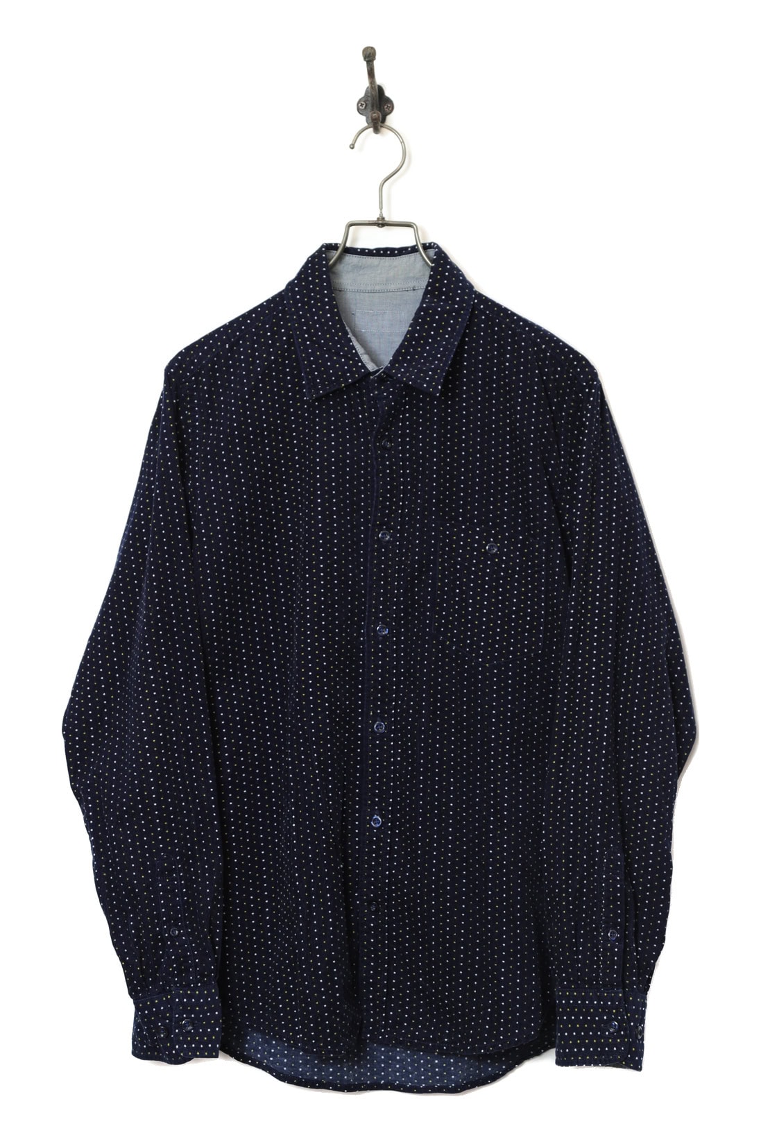 VINTAGE CORDUROY PRINTED SHIRT/M
