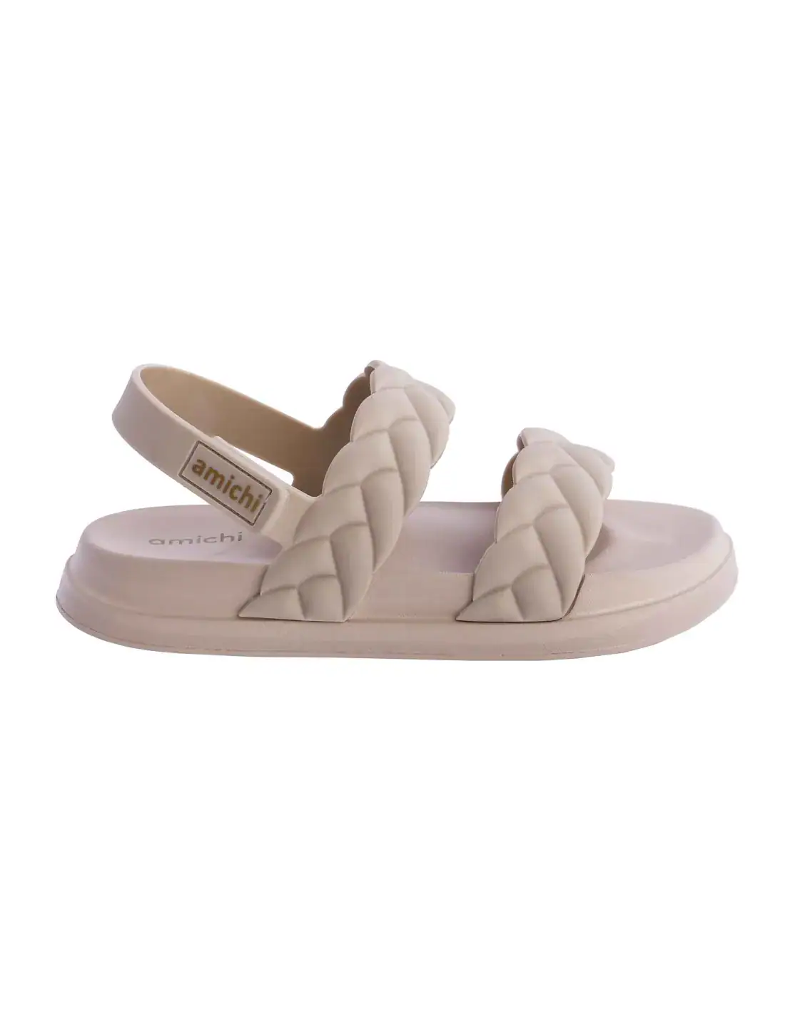 chanclas de agua de plataforma para mujer tesa de pvc y cierre tobillero con velcro 11zon