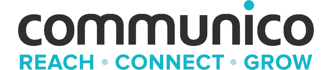 communico logo reach connect grow