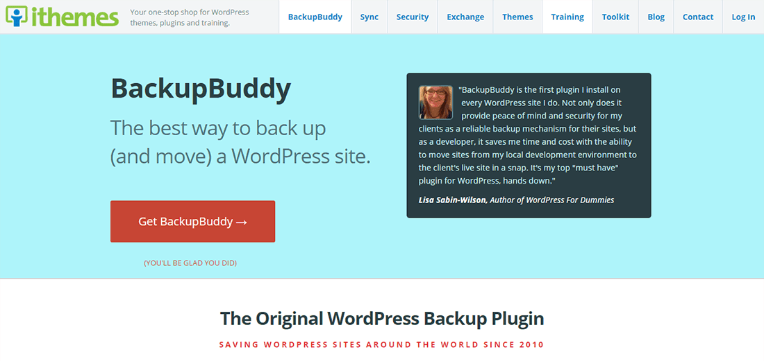 BackupBuddy