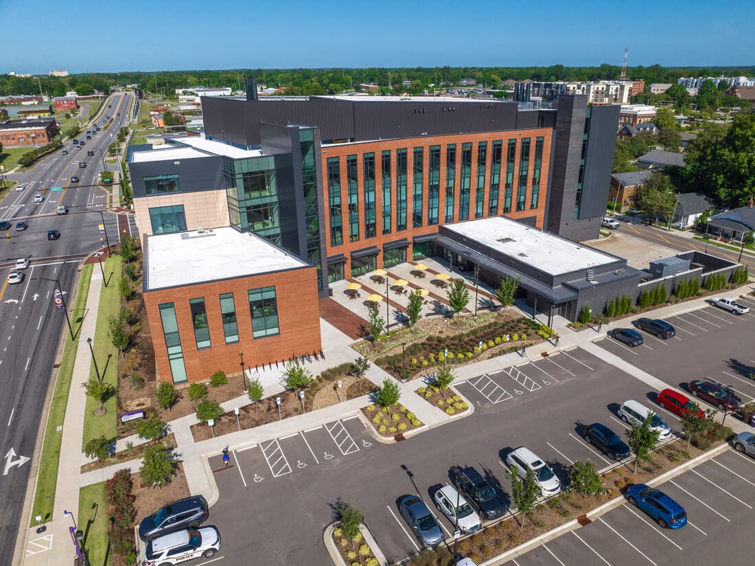 East Carolina University Life Sciences and Biotechnology Building – LEED Silver Certified