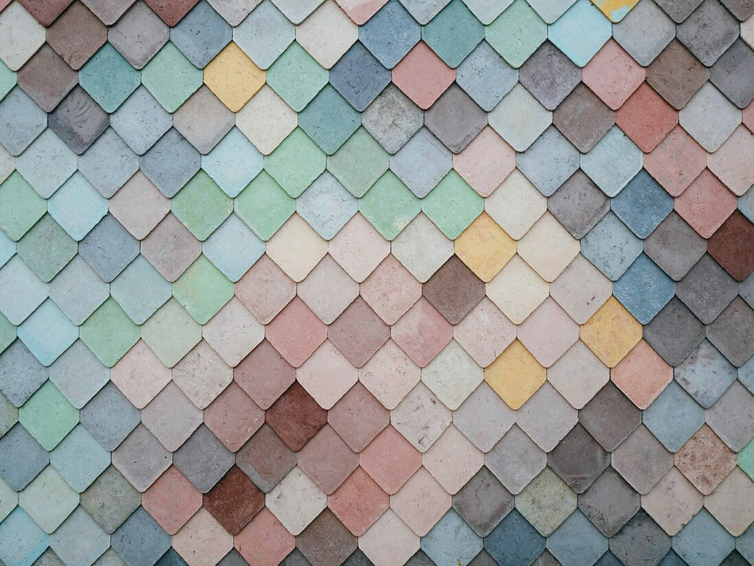 A selection of colours for a capsule wardrobe