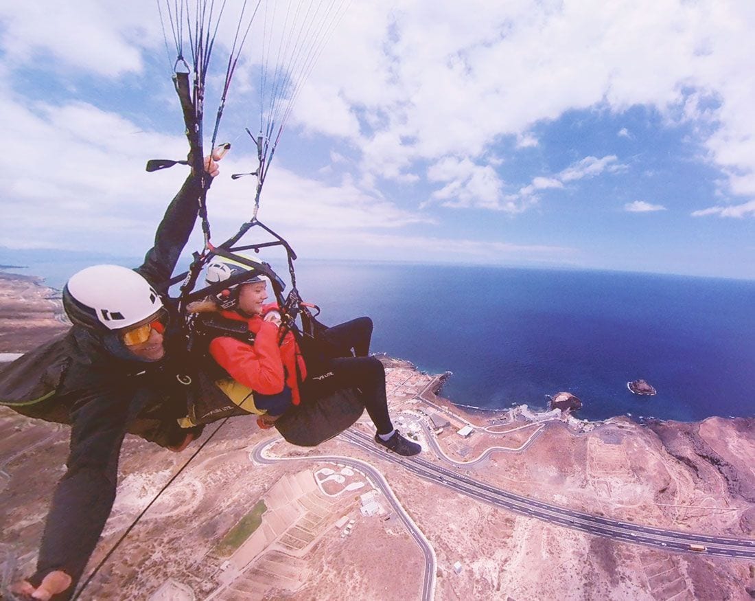 Paragliding Güimar