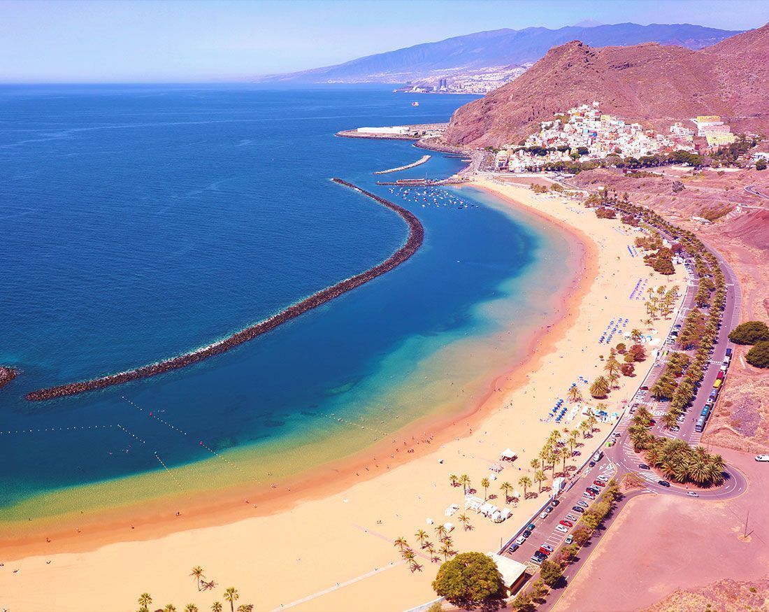 Strand von Las Teresitas auf Teneriffa