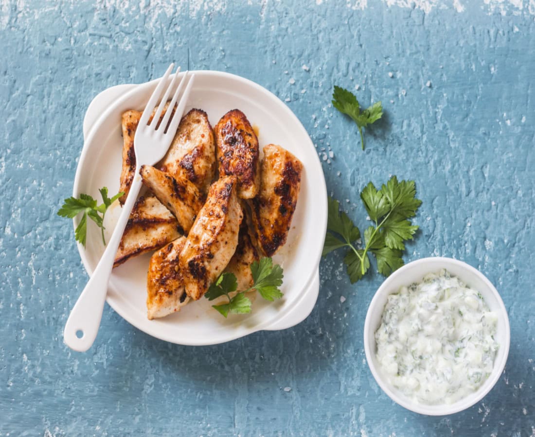 Greek Yogurt Marinated Chicken