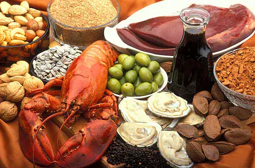 اين يوجد عنصر النحاس في الطعام