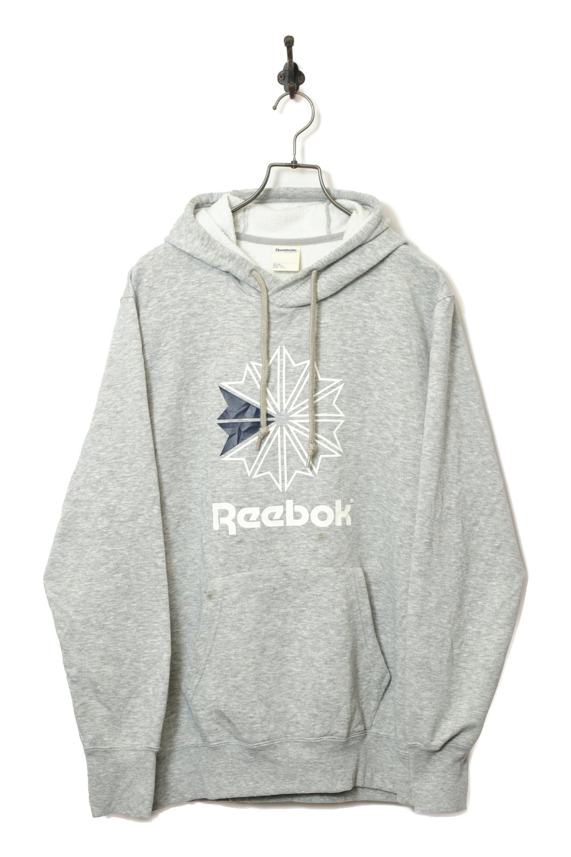 USED REEBOK LOGO SWEAT PARKA/L