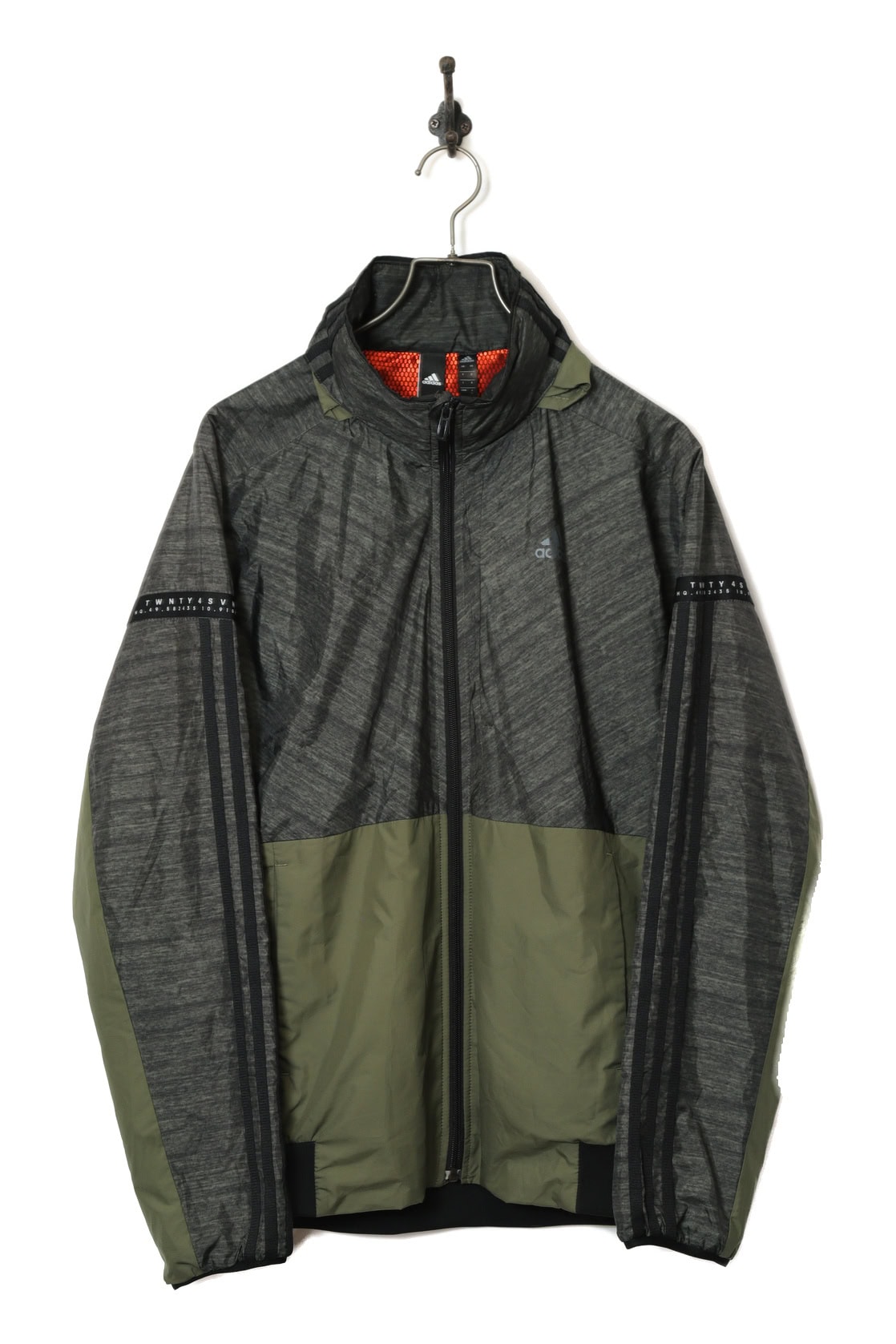 USED ADIDAS TECH TRACK JACKET/L
