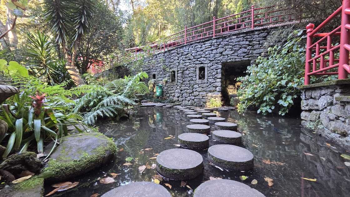 Tropischer Garten Monte Palace auf Madeira
