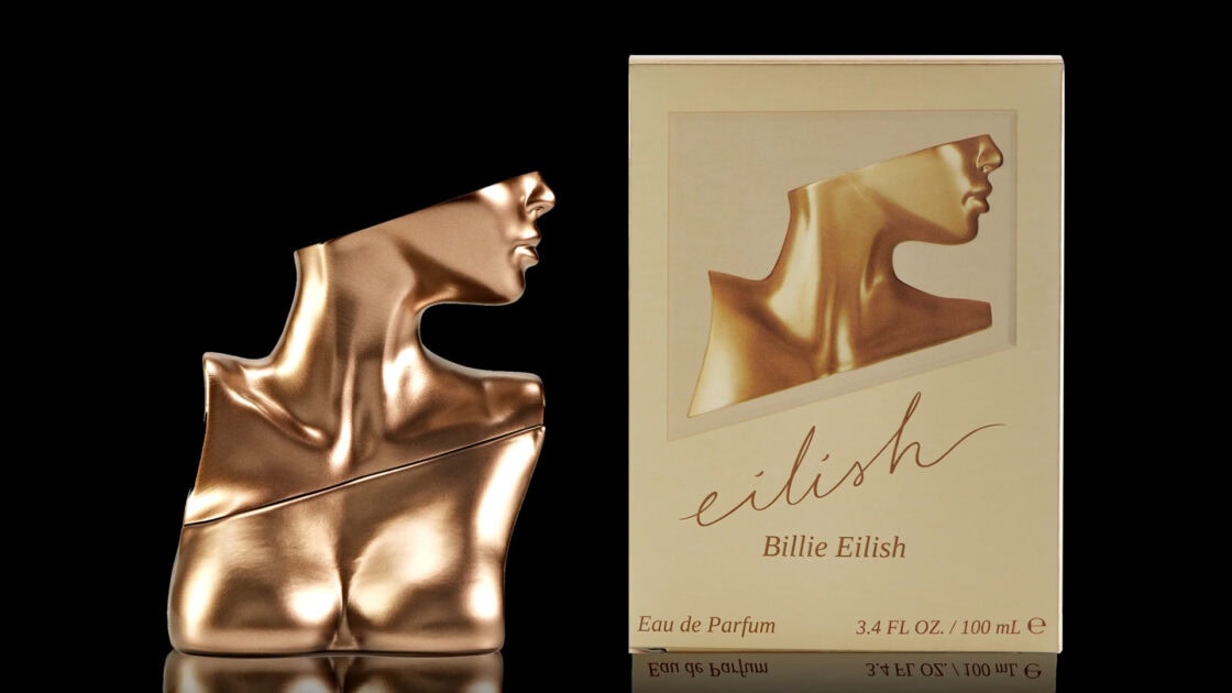 Billie Eilish Perfume Bottle and Packaging