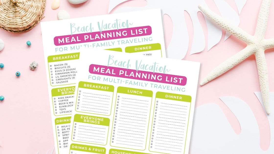 Beach Vacation Meal Planning For Multi Family Travel Modern Mom Life beach-vacation-meal-planning-for-multi-family-travel-modern-mom-life