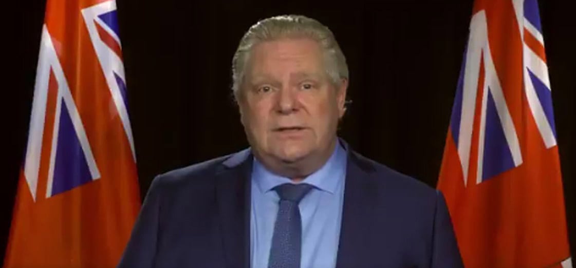 Premier Doug Ford on COVID-19 pandemic declaration