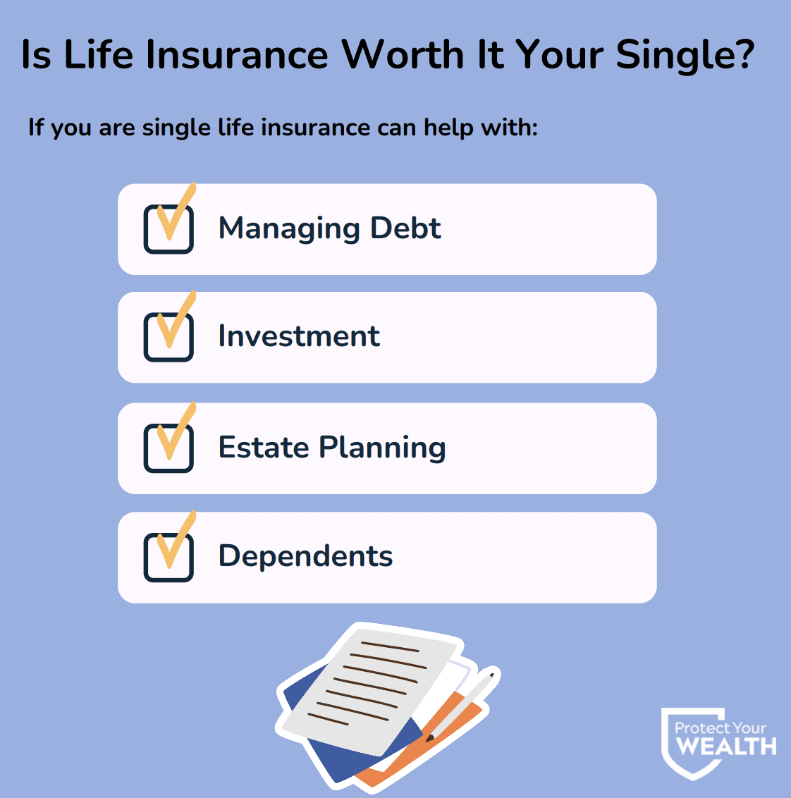 Is Life Insurance Worth It Your Single? Contact Protect Your Wealth