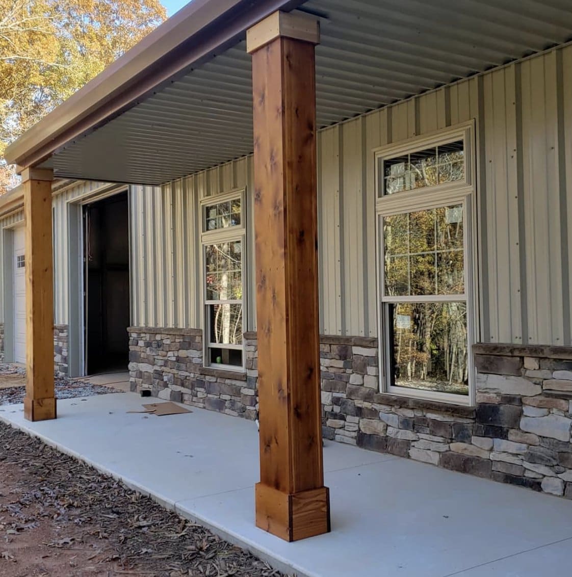 porch column staining service arizona