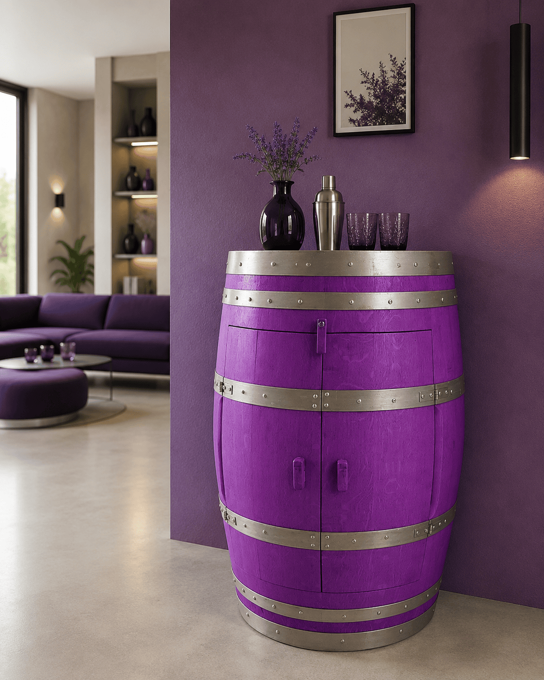 tonneau bar violet