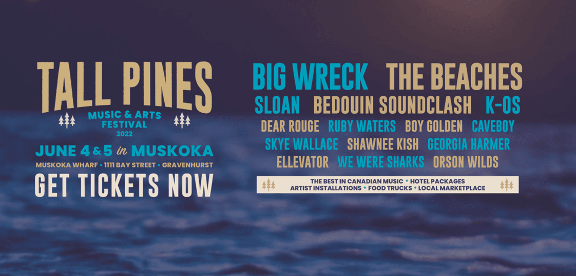 Inaugural Tall Pines Music & Arts Festival lineup announced