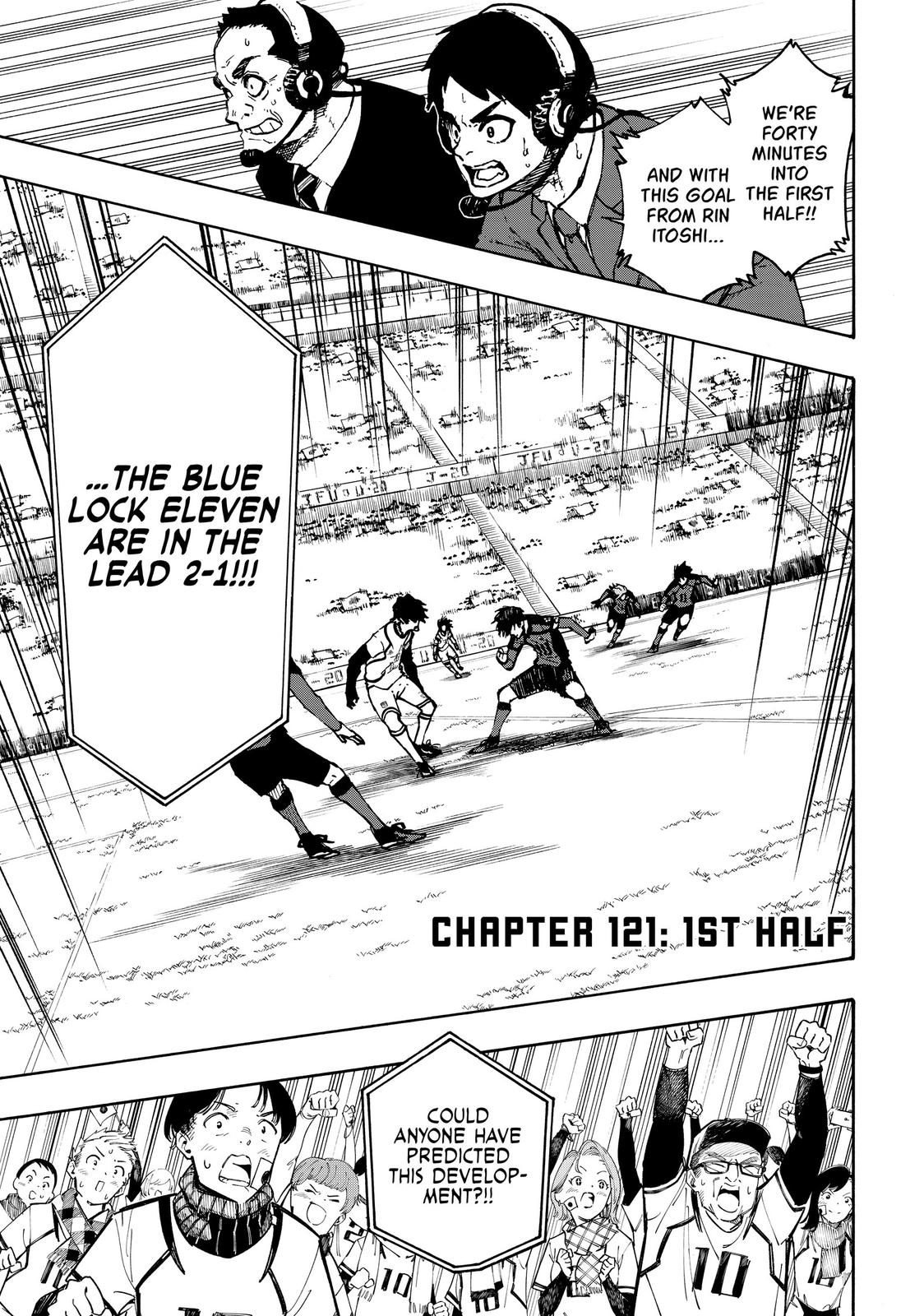 Blue Lock, Chapter 121 Image 1