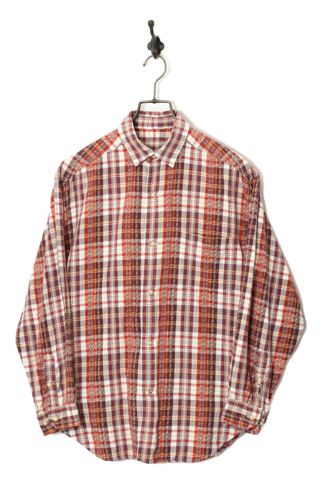 VINTAGE CHECK SHIRT/M
