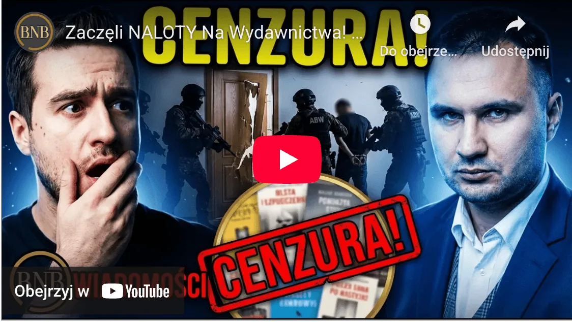 PILNE! ABW Konfiskuje KSIĄŻKI! Wydawcy Grozi WIĘZIENIE Za Publikowanie HISTORII