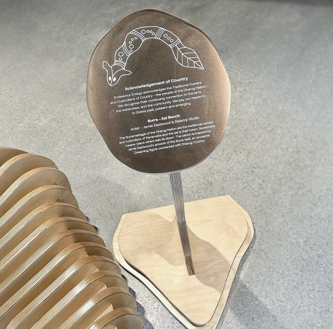 Acknowledgment of Country plaque