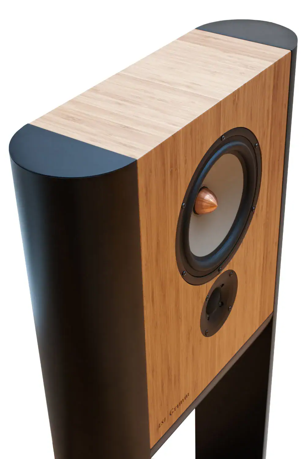 Grimm Audio Ls1v2 finition bois vue d'en haut