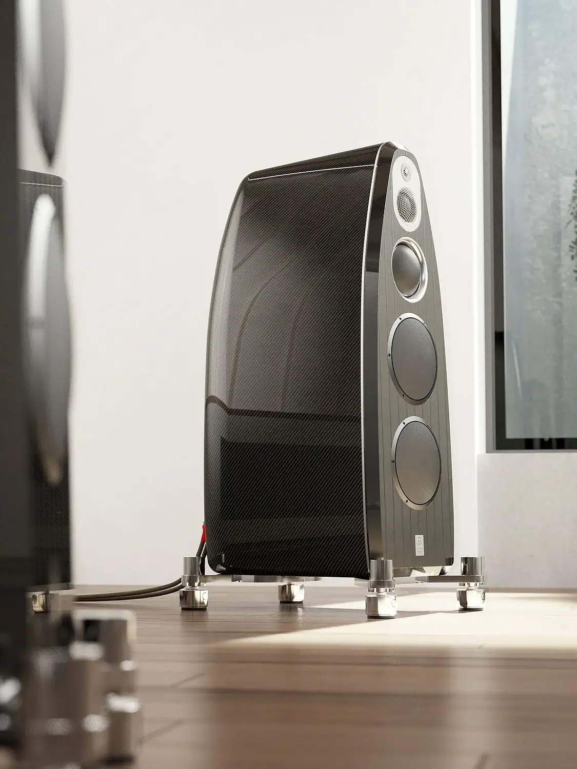 Enceinte Marten Coltrane Quintet en finition Piano Grey