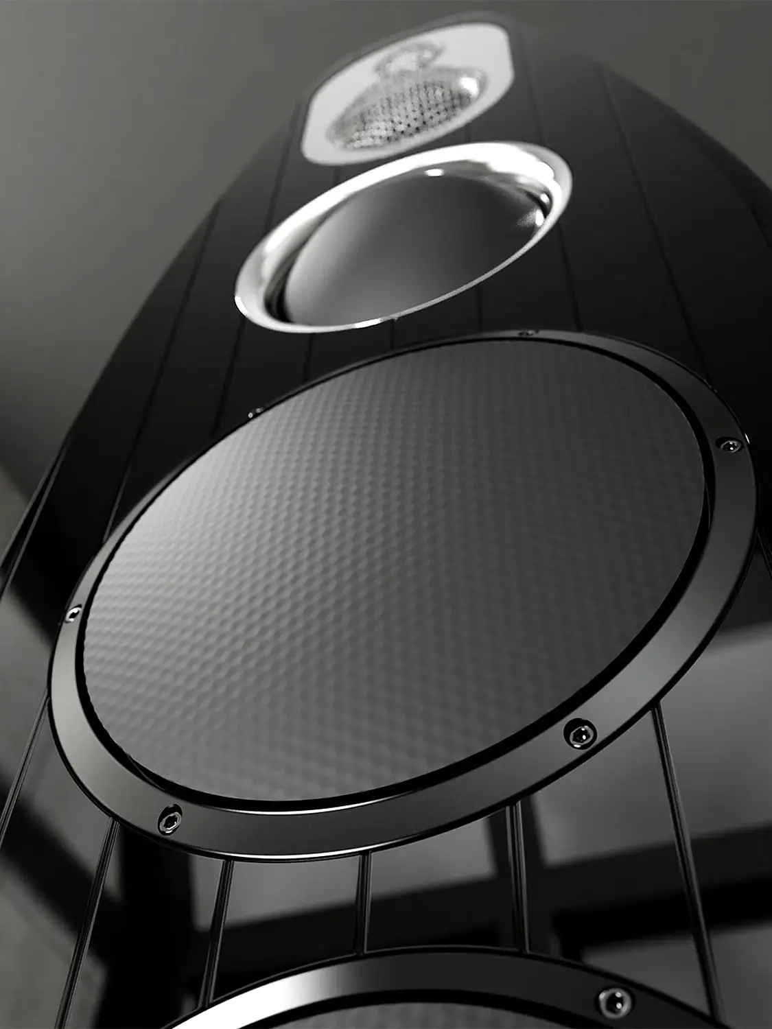 Zoom sur le haut parleur de graves de la Marten Coltrane Quintet