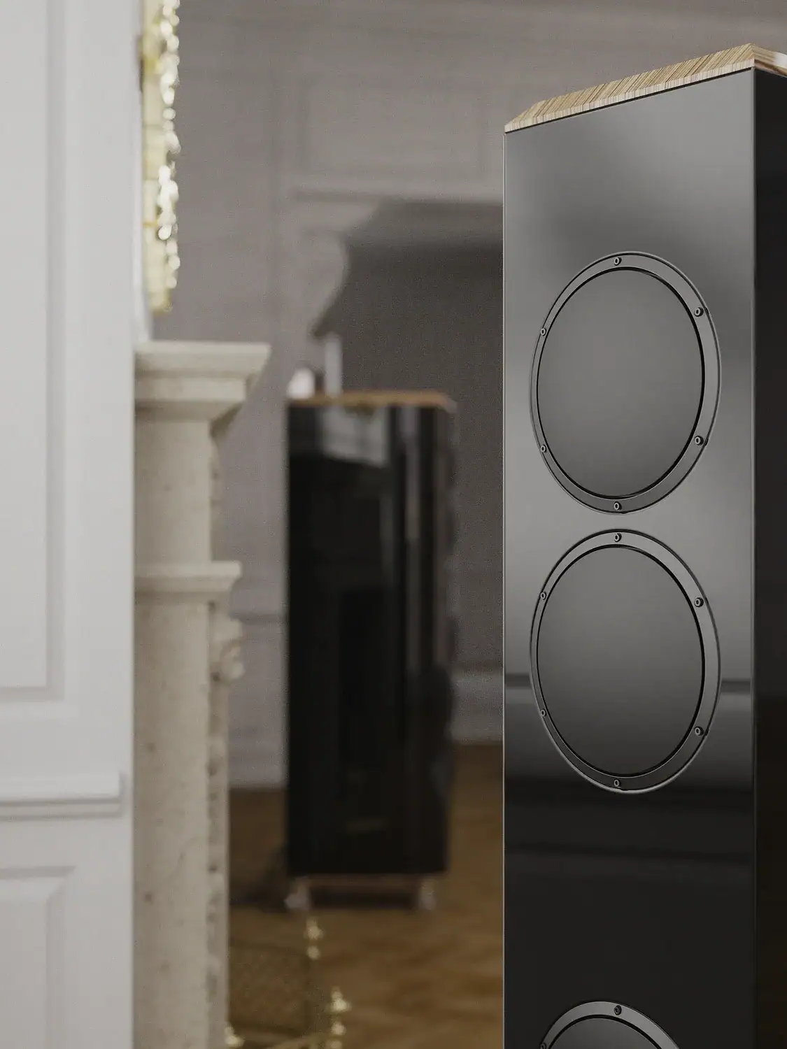 Marten Mingus Orchestra détails des hauts-parleurs situés tout en haut