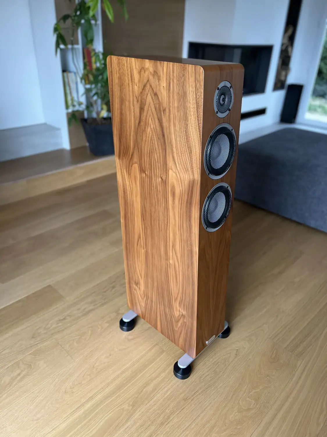 Marten Oscar Trio finition bois mat côté gauche