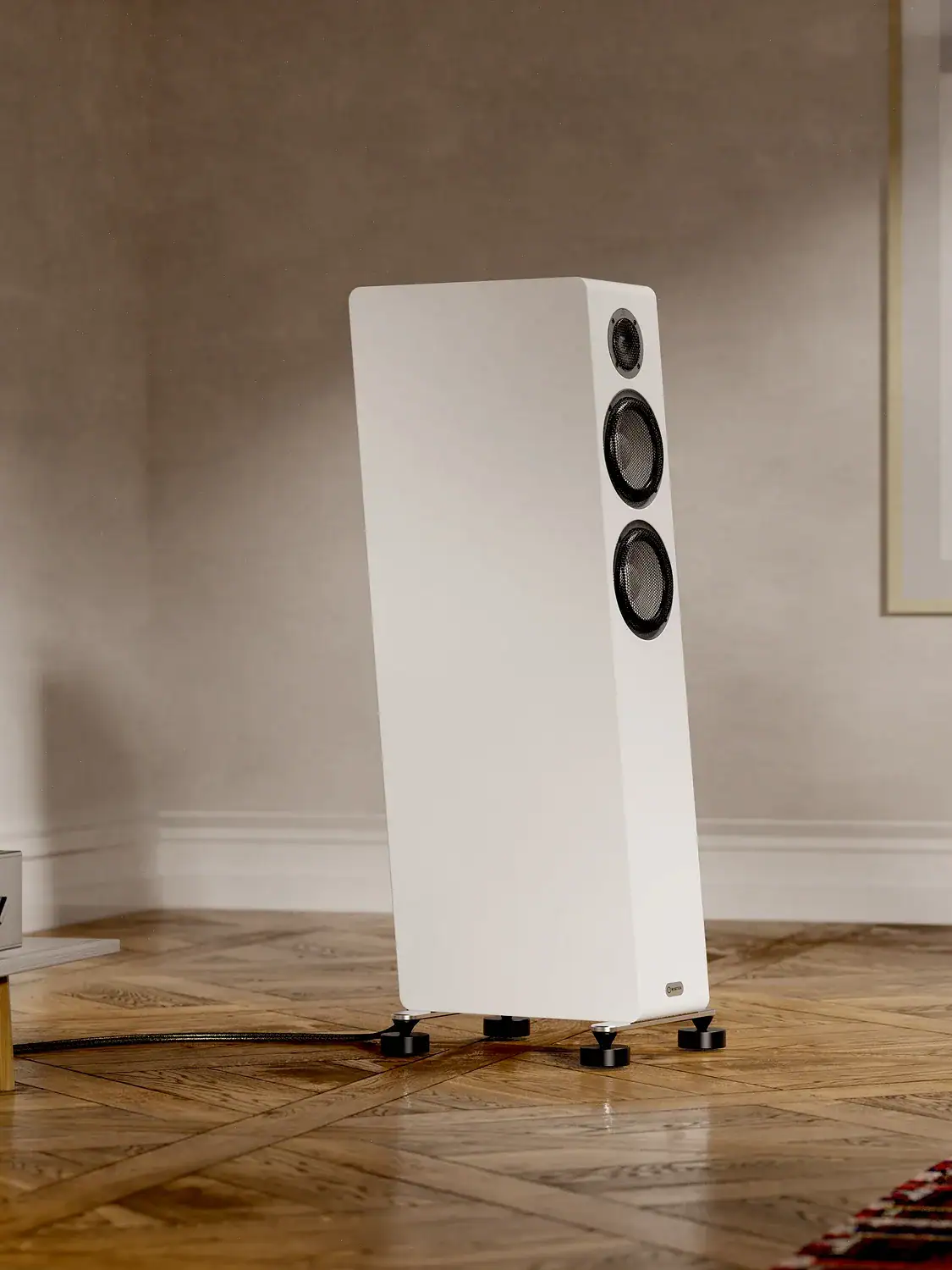 Marten Oscar Trio blanche plan large vue de gauche