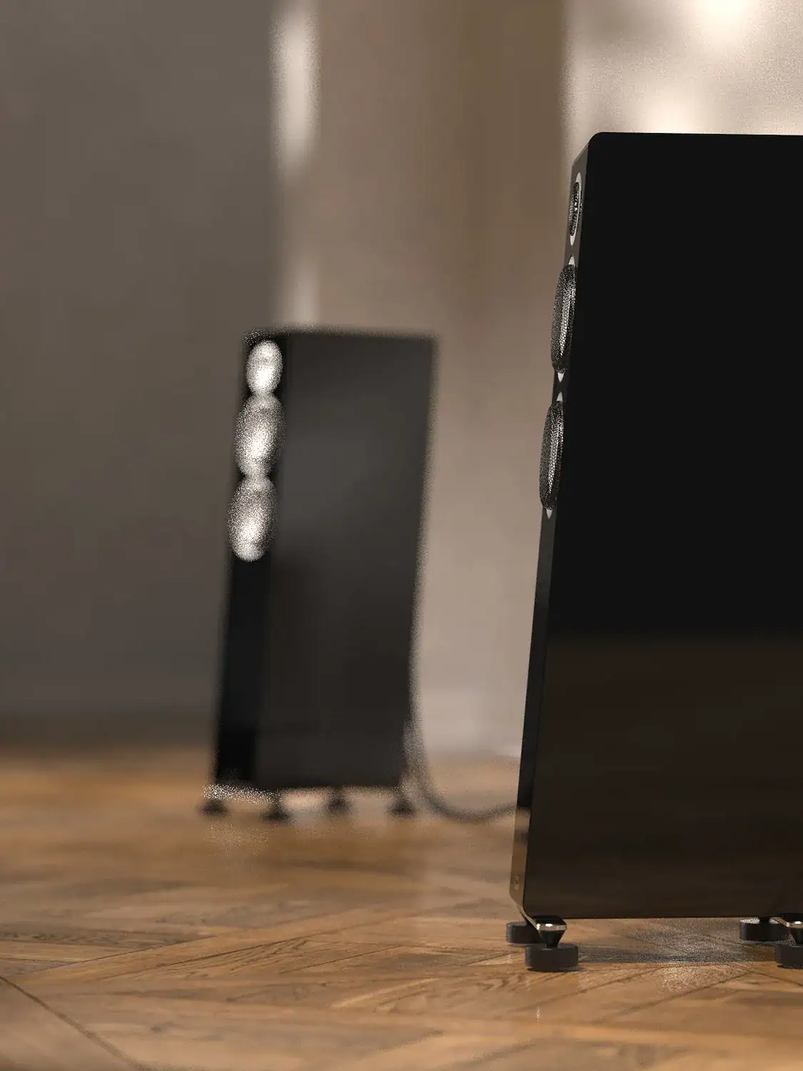 Marten Oscar Trio noire vue de droite