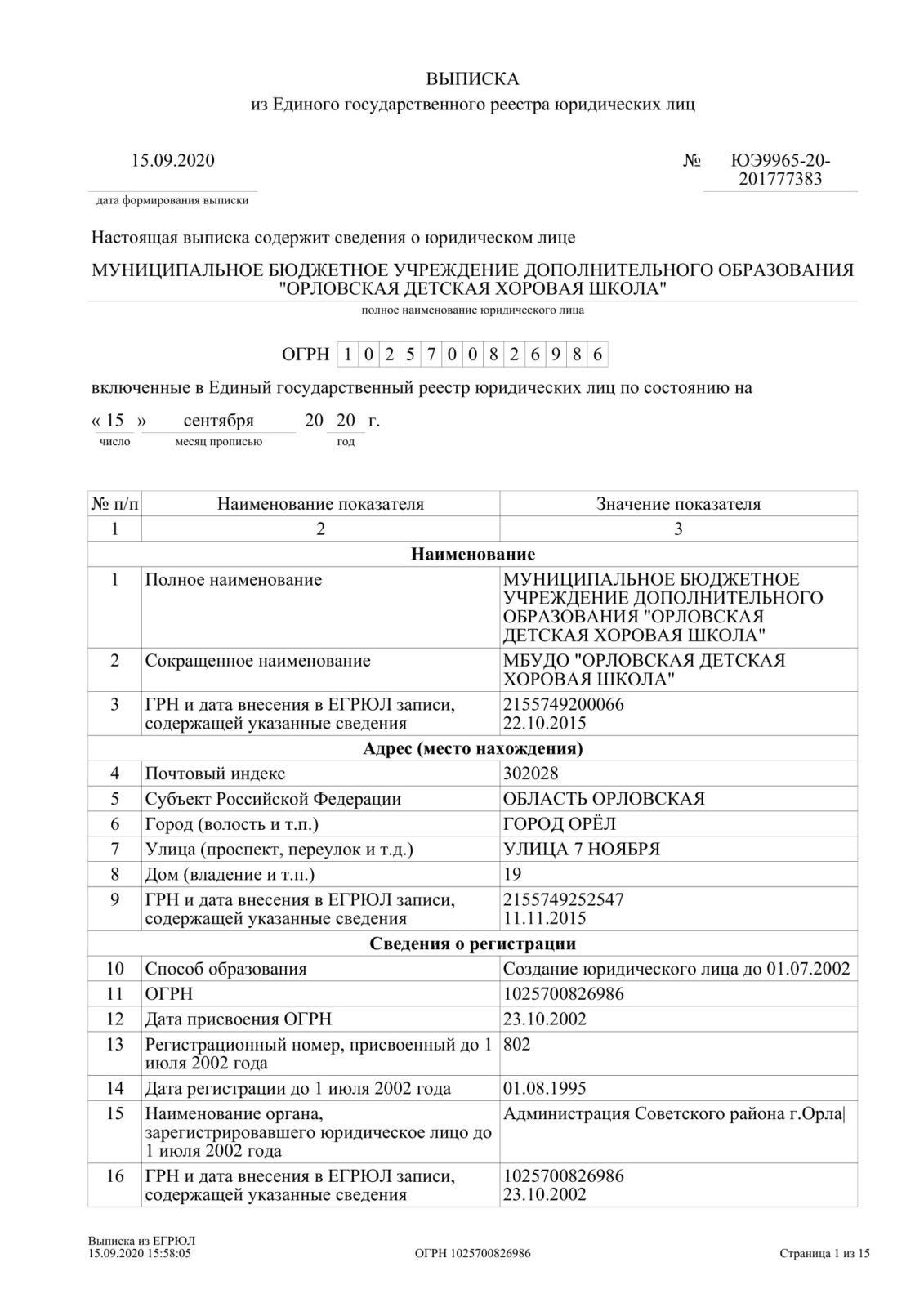 Документы