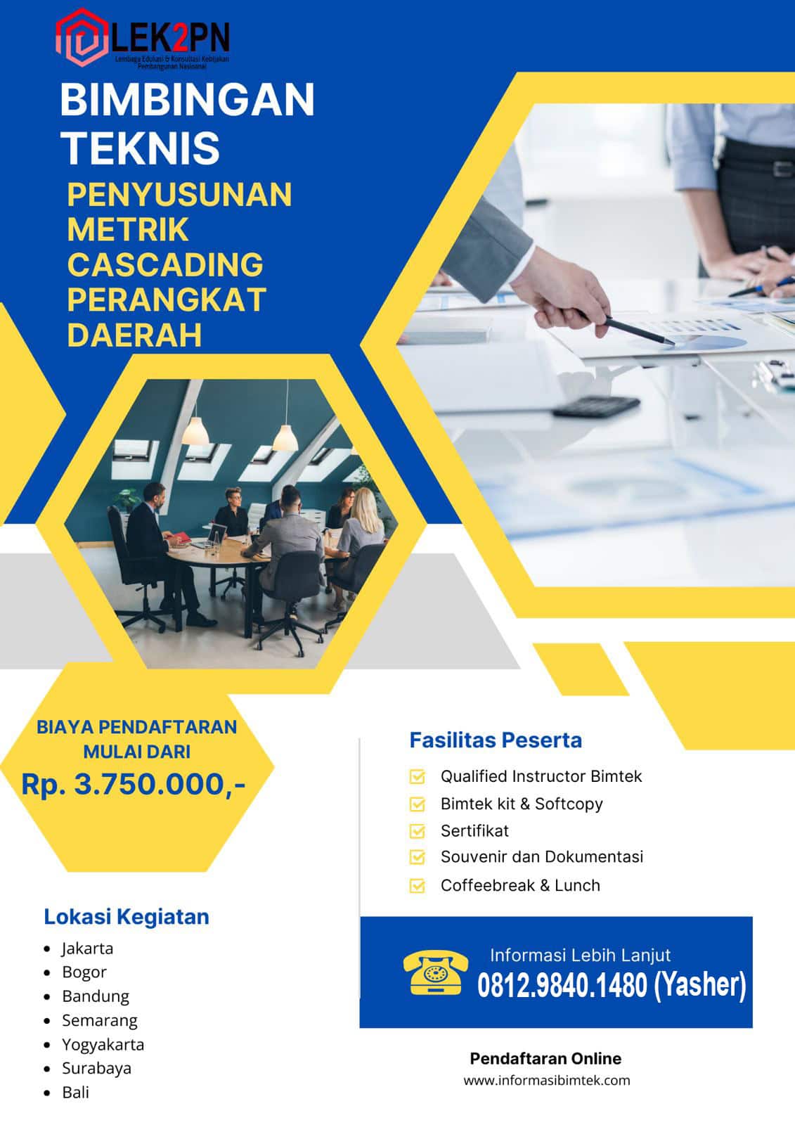 BIMTEK PENYUSUNAN MATRIK CASCADING PERANGKAT DAERAH