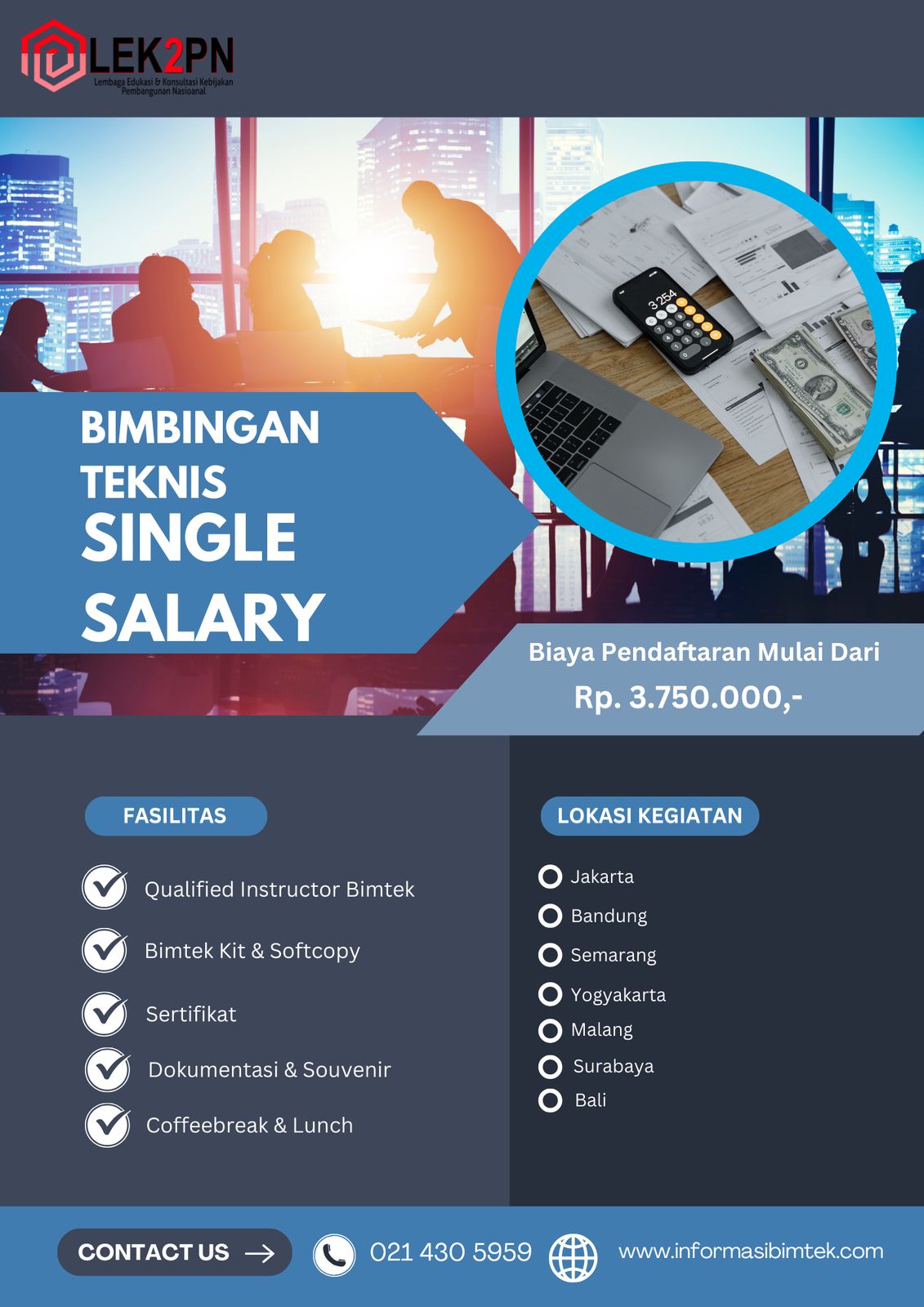 BIMTEK SINGLE SALARY