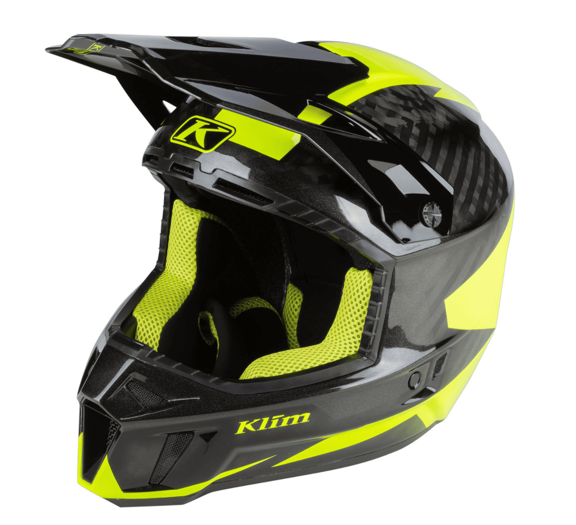 F3 CARBON HELMET ECE yellow