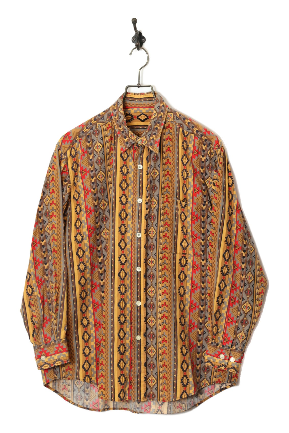 VINTAGE PRINTED SHIRT/L