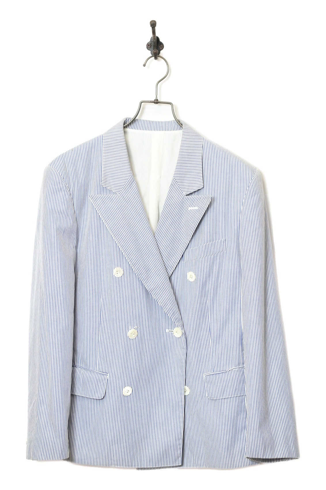 VINTAGE STRIPE TAILORED JACKET/M