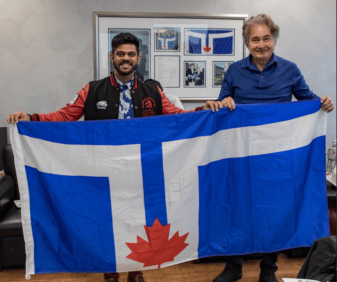 Flags tell the story of Toronto