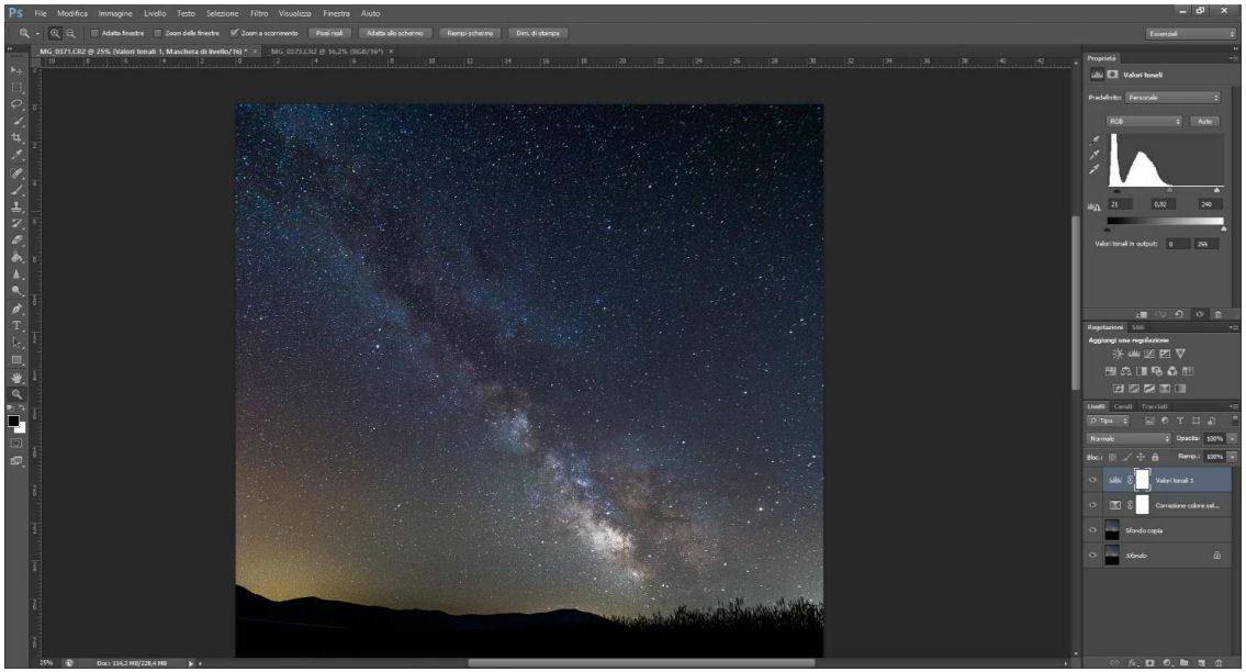 Post produrre la via lattea in 25 passi